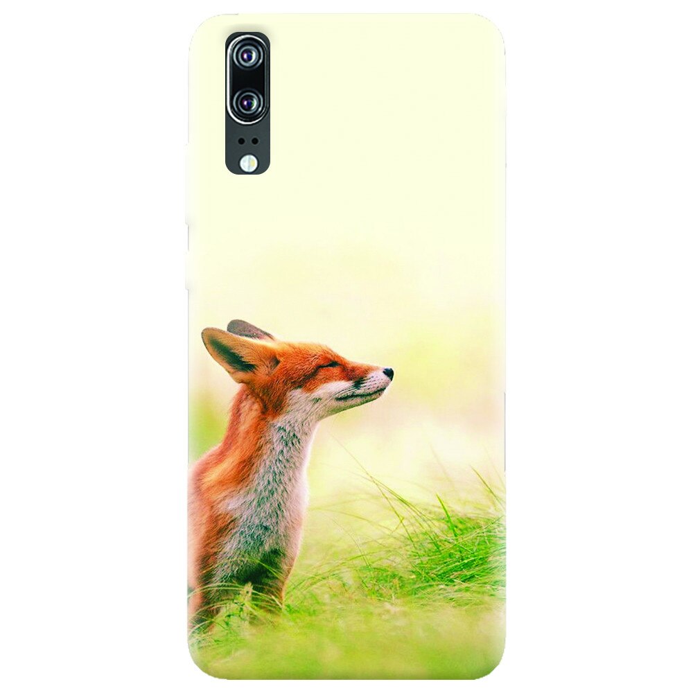 Husa silicon pentru Huawei P20, Fox Scenting Breeze