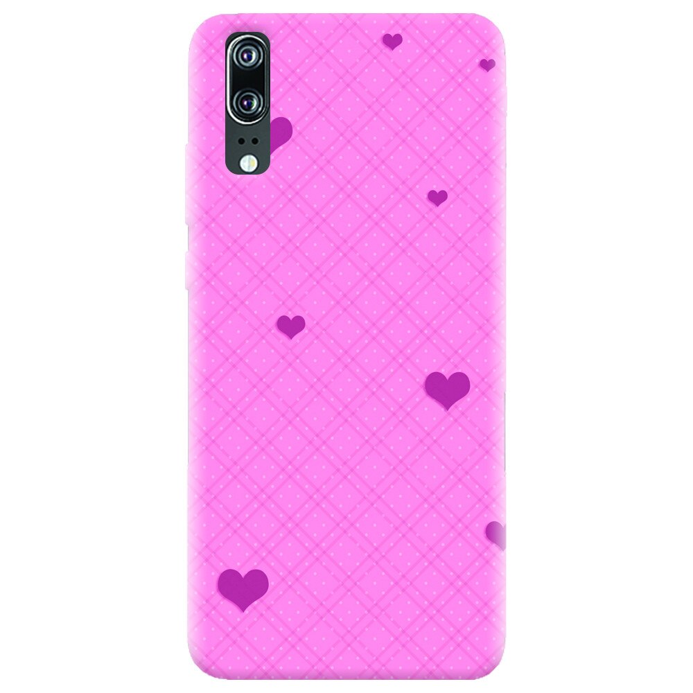 Husa silicon pentru Huawei P20, Girlish 001