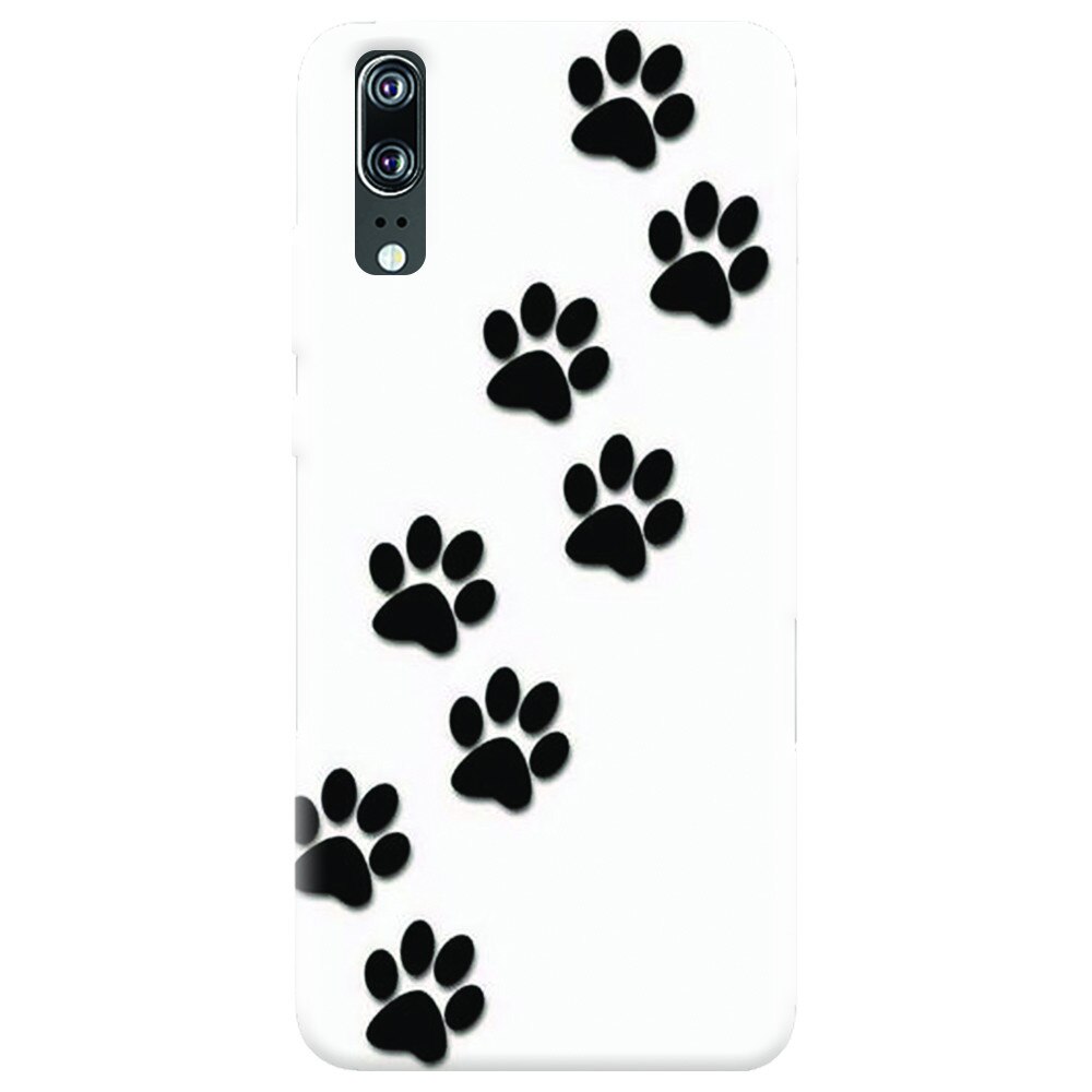 Husa silicon pentru Huawei P20, Dog Mark