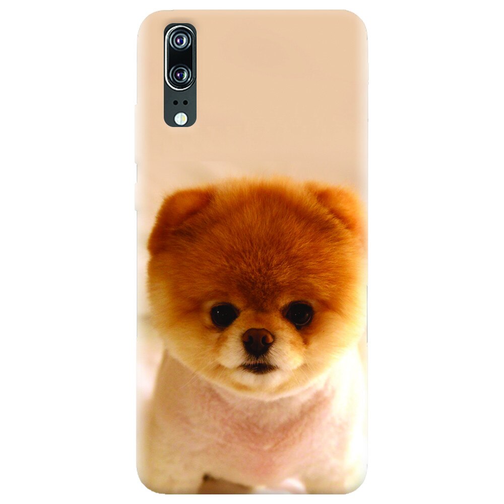 Husa silicon pentru Huawei P20, Cutest Puppy Dog