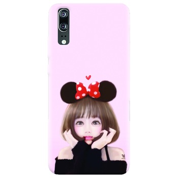 Husa silicon pentru Huawei P20, Girly 002 Husa silicon pentru Huawei P20, Girly 002