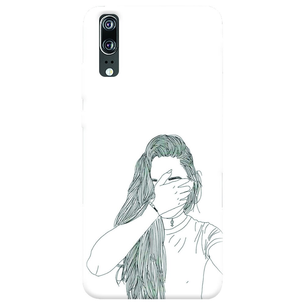 Husa silicon pentru Huawei P20, Dont Look