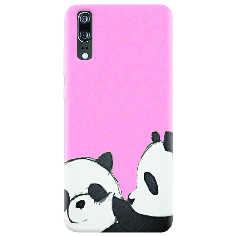 Husa silicon pentru Huawei P20, Panda