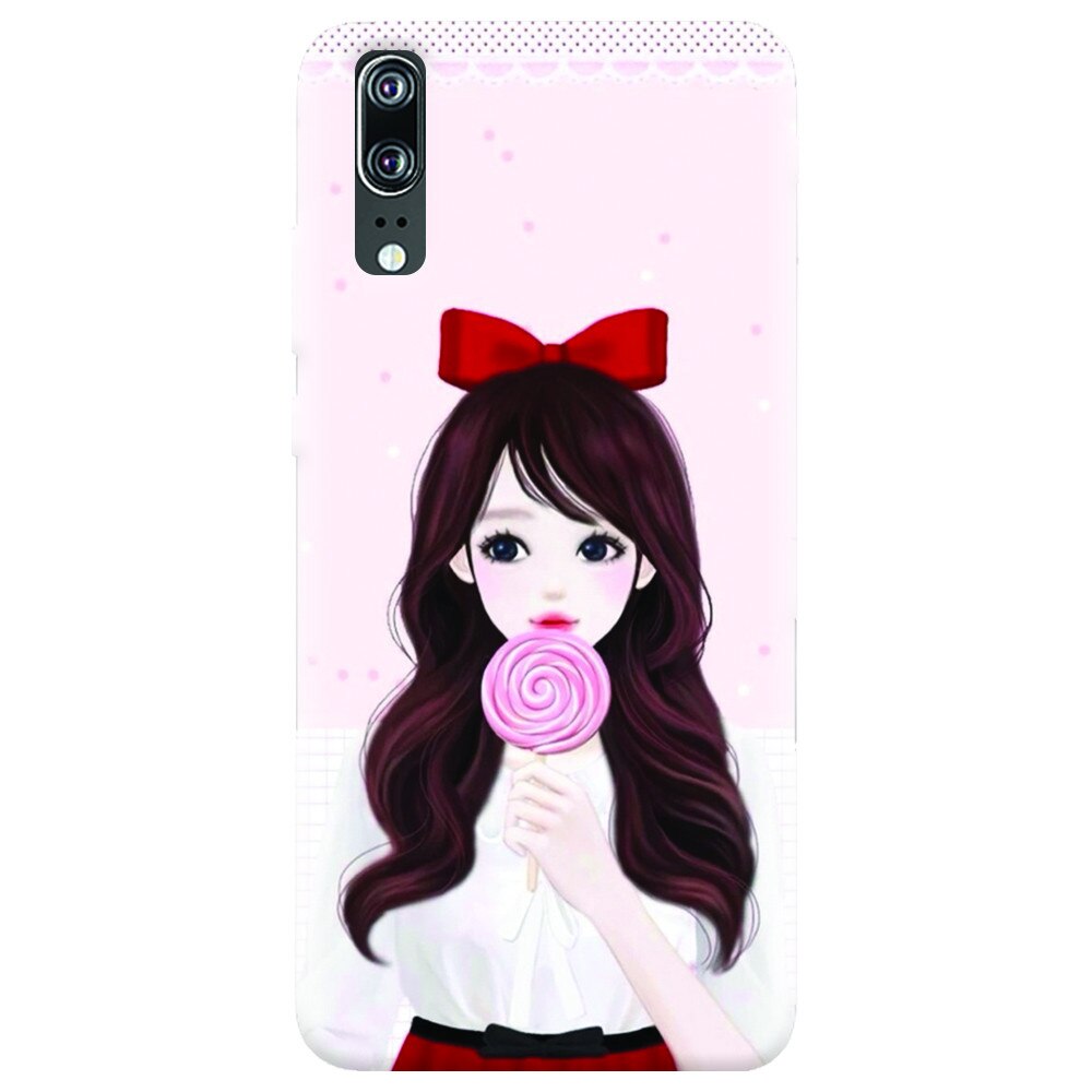 Husa silicon pentru Huawei P20, Girly 001