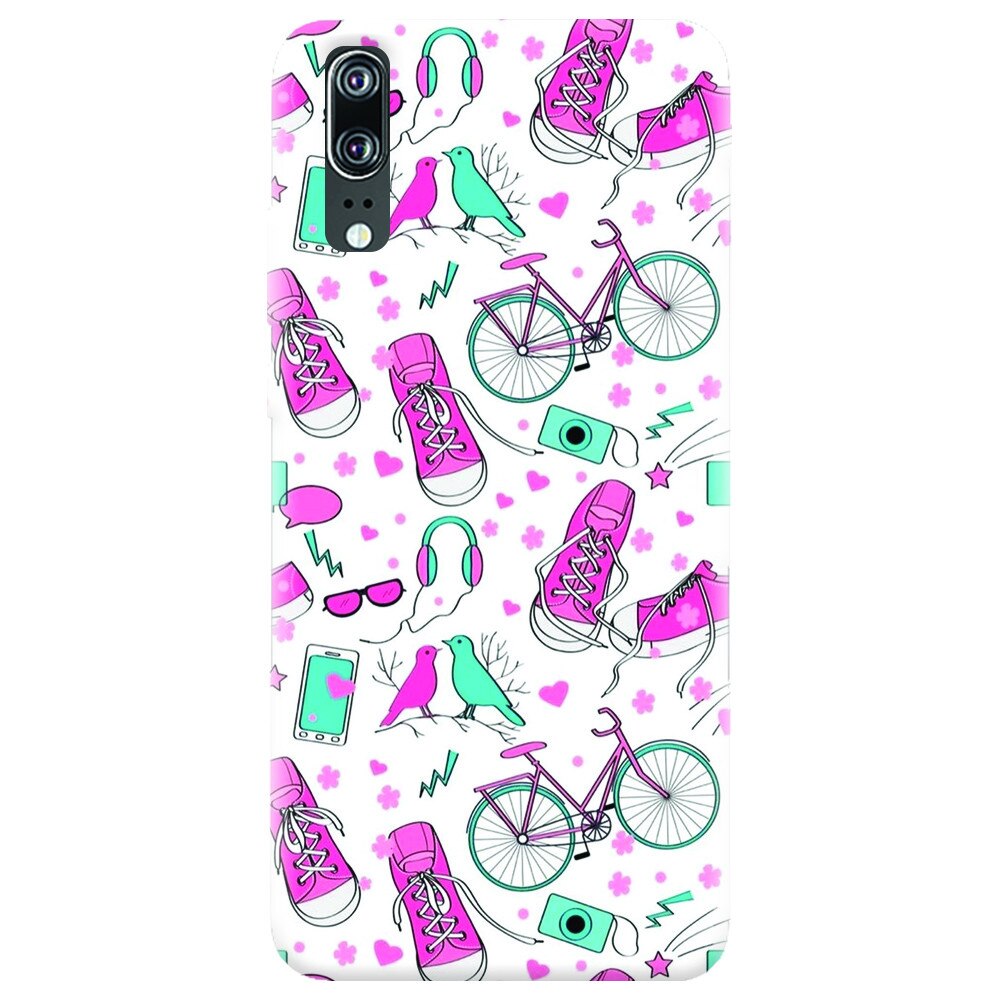 Husa silicon pentru Huawei P20, Travel