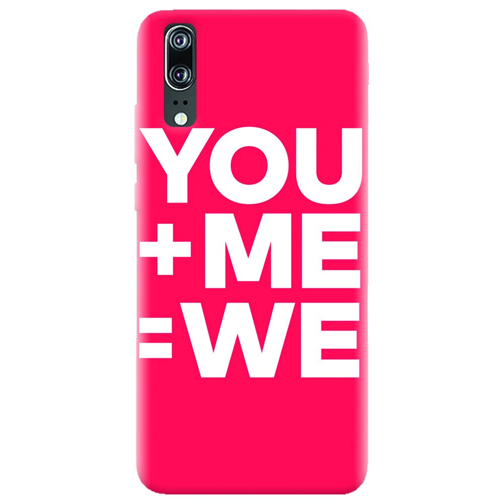 Husa silicon pentru Huawei P20, Valentine Boyfriend