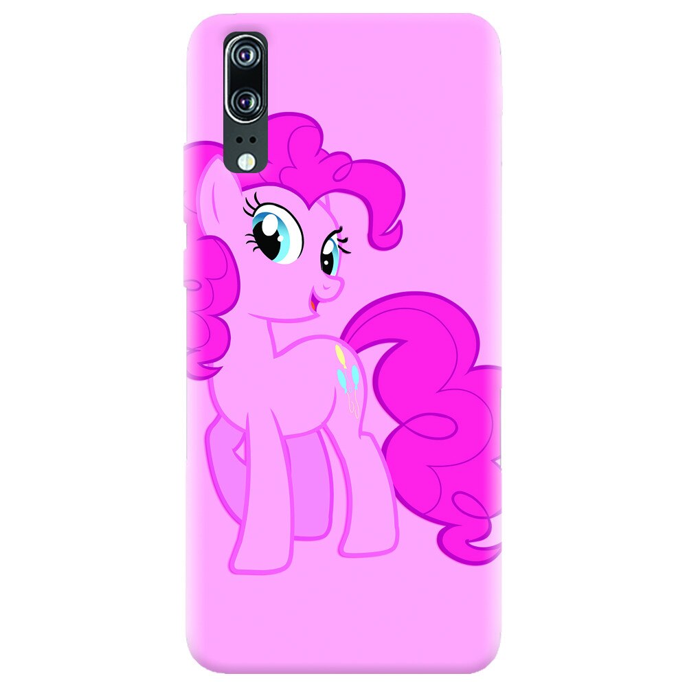 Husa silicon pentru Huawei P20, Pinkie Pie