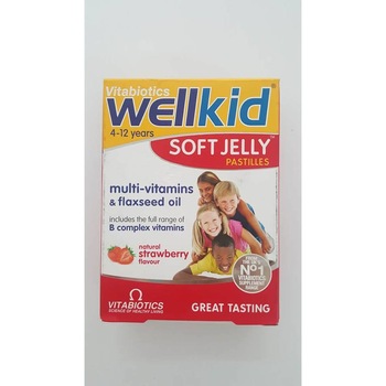 Wellkid Soft Jelly 4-12 ani 30 jeleuri Vitabiotics Wellkid Soft Jelly 4-12 ani 30 jeleuri Vitabiotics