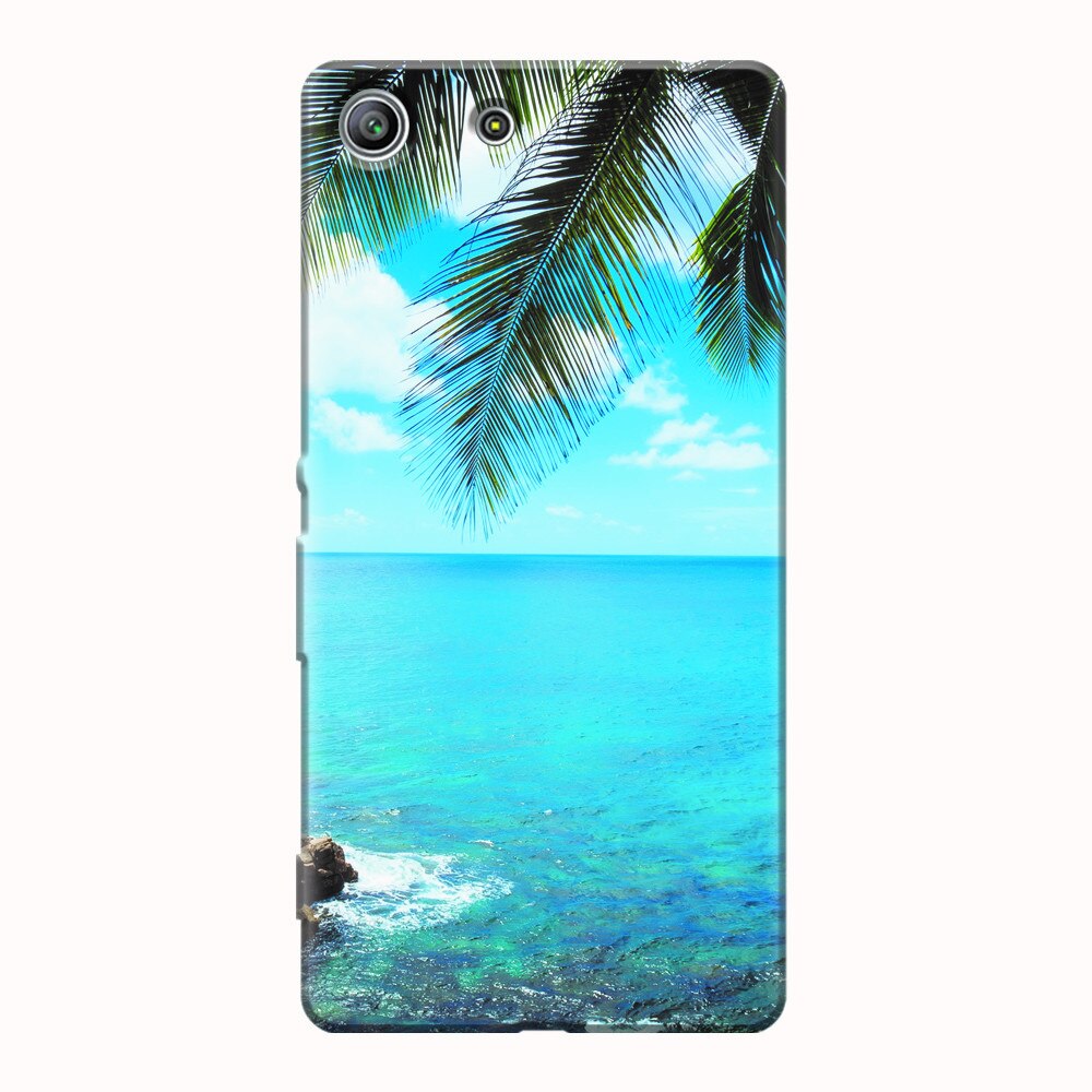 Husa silicon pentru Sony Xperia M5, Coastline