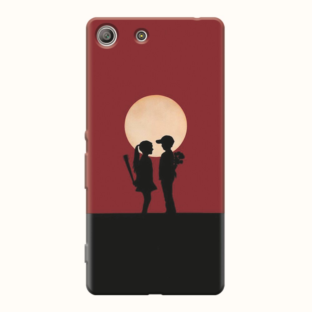 Husa silicon pentru Sony Xperia M5, Boy Girl Love Story