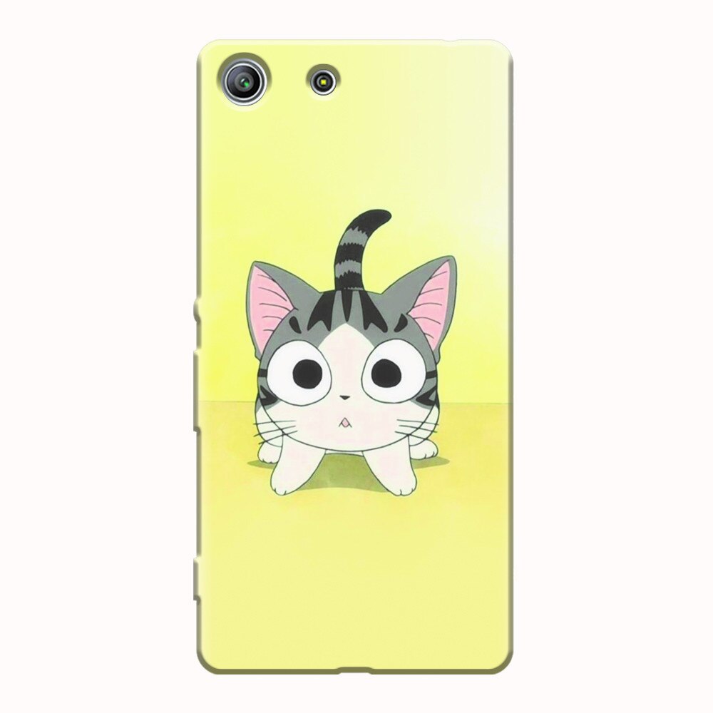 Husa silicon pentru Sony Xperia M5, Cute Ktty