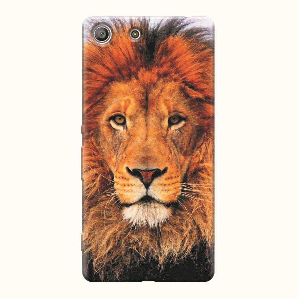 Husa silicon pentru Sony Xperia M5, Colorful Lion4