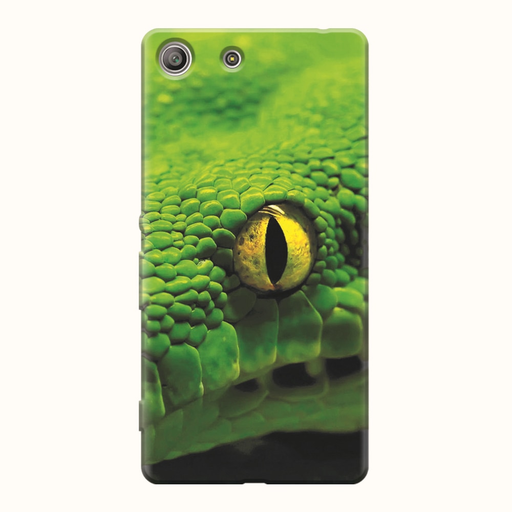 Husa silicon pentru Sony Xperia M5, Animal Eye
