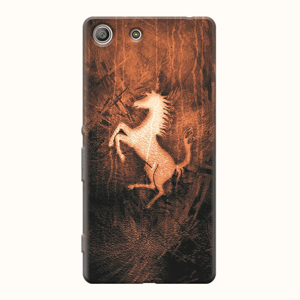 Husa silicon pentru Sony Xperia M5, Amazing Horse