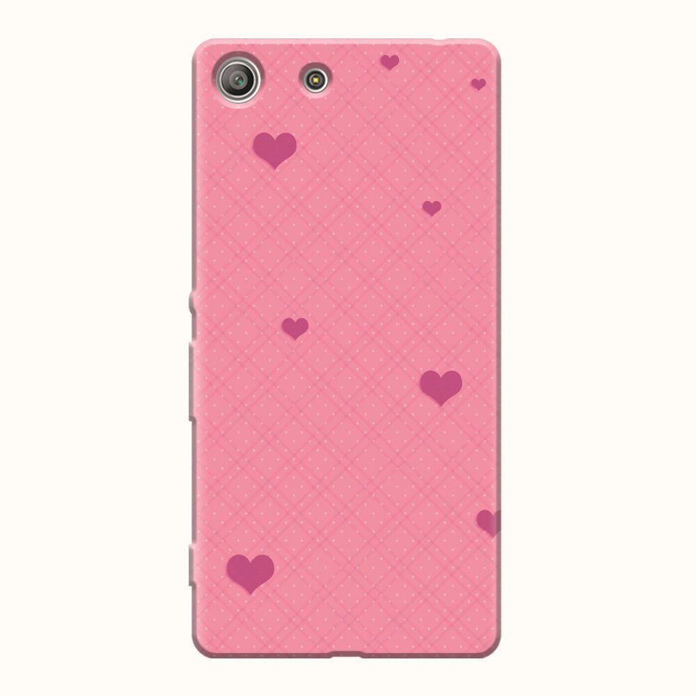 Husa silicon pentru Sony Xperia M5, Girlish 001