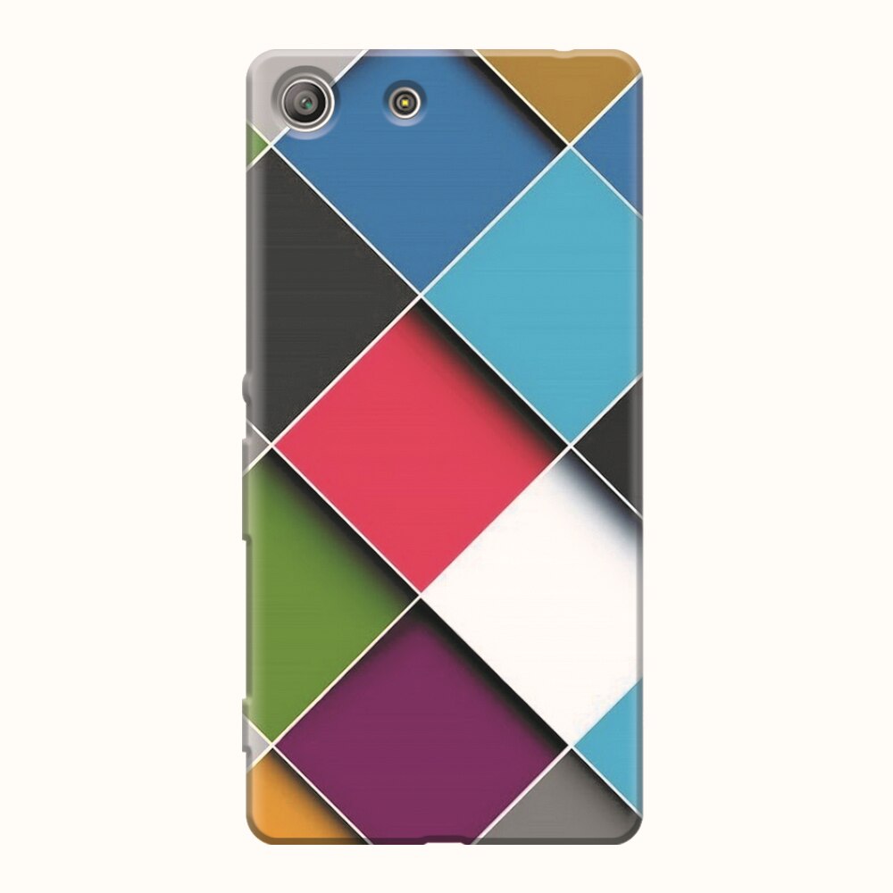 Husa silicon pentru Sony Xperia M5, Square