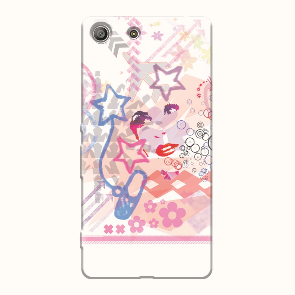 Husa silicon pentru Sony Xperia M5, Girly Like