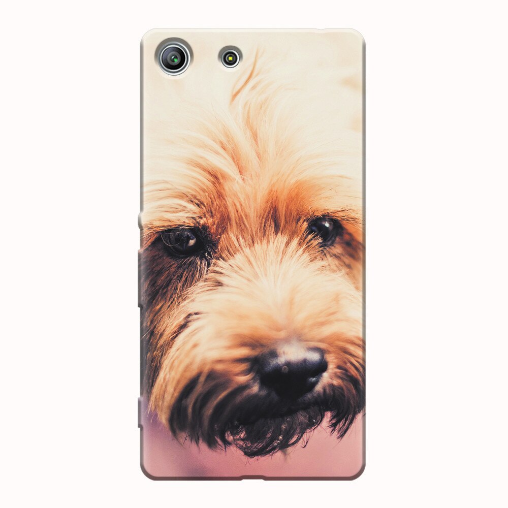 Husa silicon pentru Sony Xperia M5, Love Pup