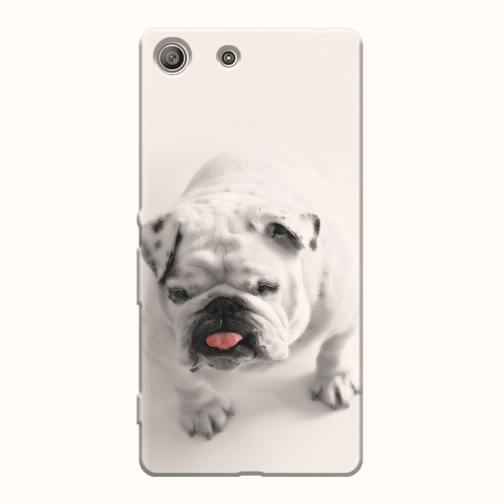 Husa silicon pentru Sony Xperia M5, Pretty Doggy