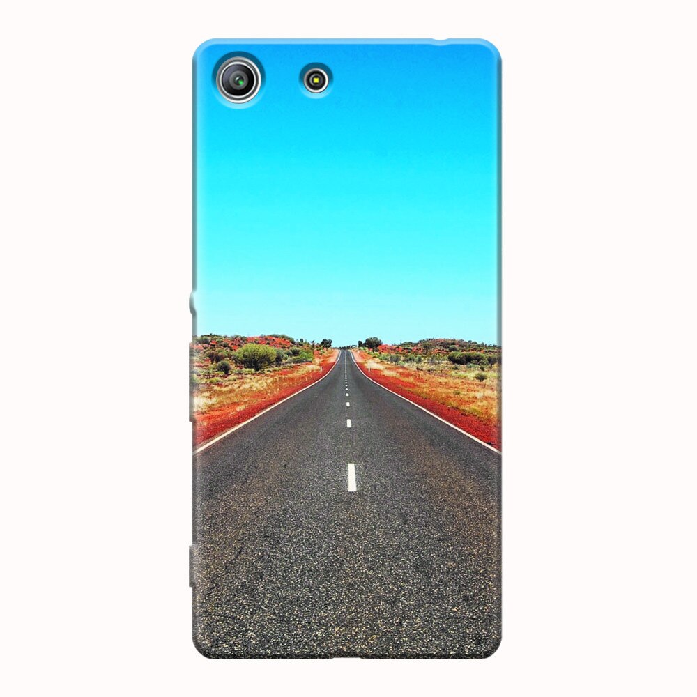 Husa silicon pentru Sony Xperia M5, Road To Future