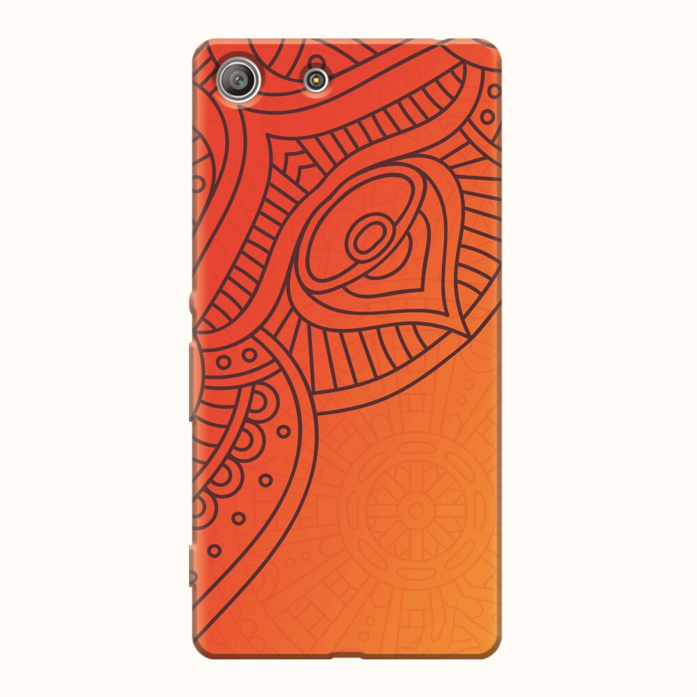 Husa silicon pentru Sony Xperia M5, Indian Design