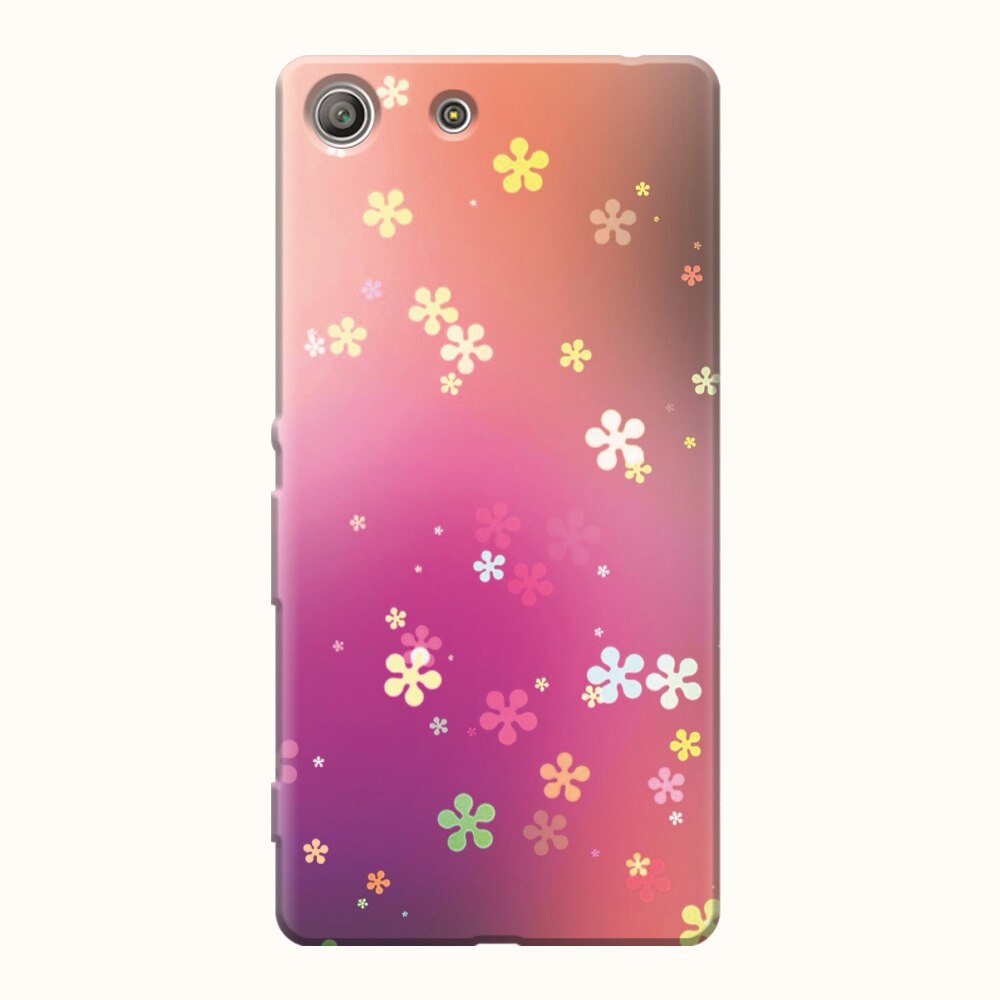 Husa silicon pentru Sony Xperia M5, Girlish 002