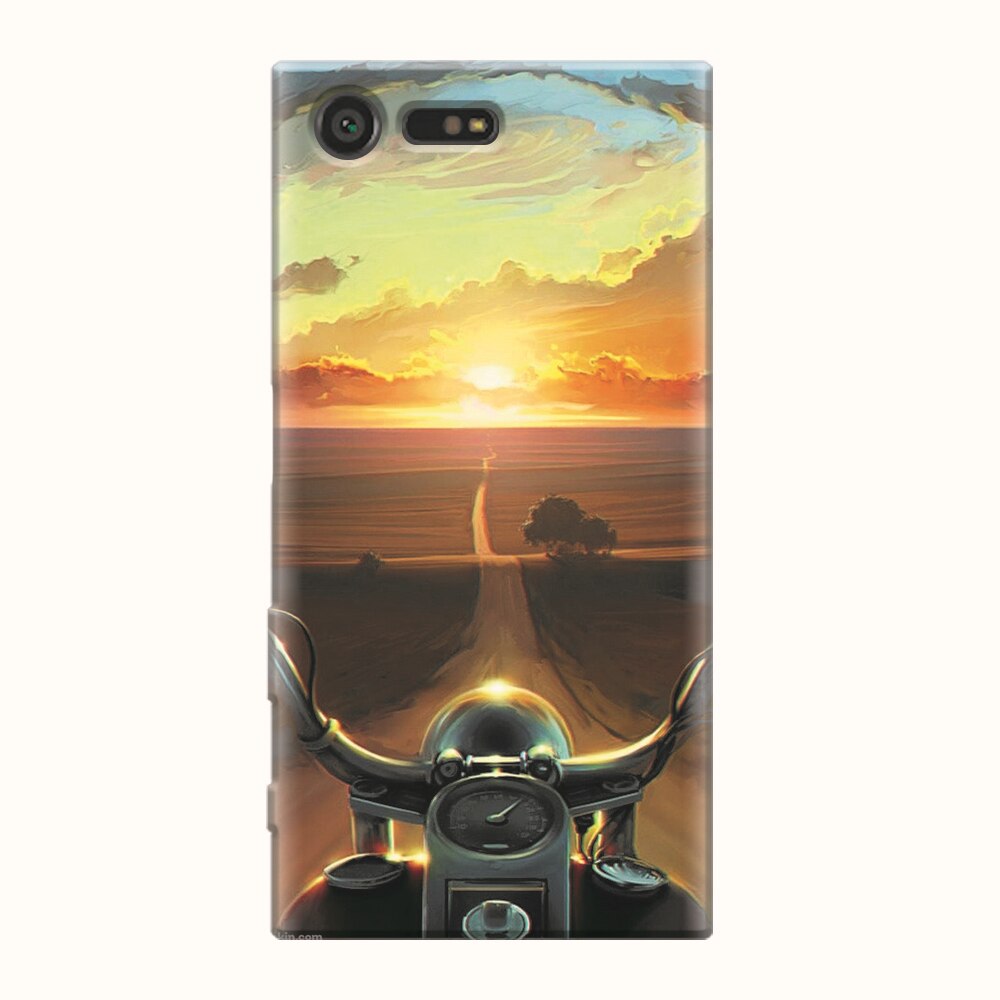 Husa silicon pentru Sony Xperia X Compact, Country Road