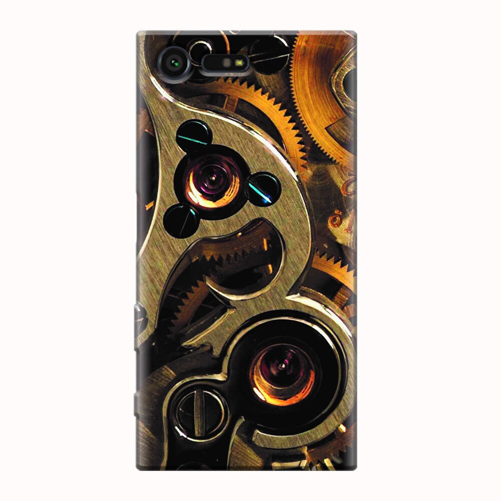 Husa silicon pentru Sony Xperia X Compact, Clock Mechanism