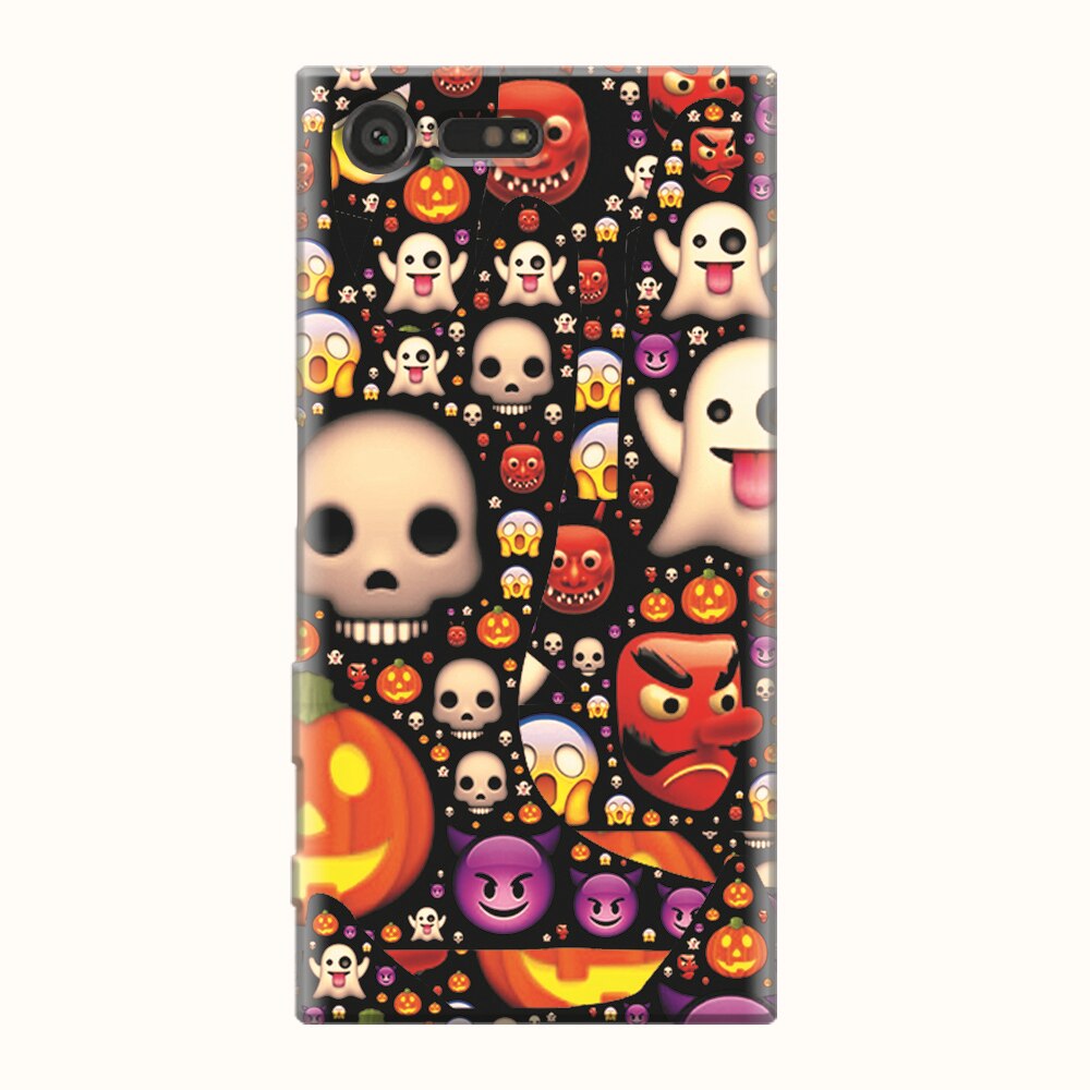 Husa silicon pentru Sony Xperia X Compact, Emoji Mess