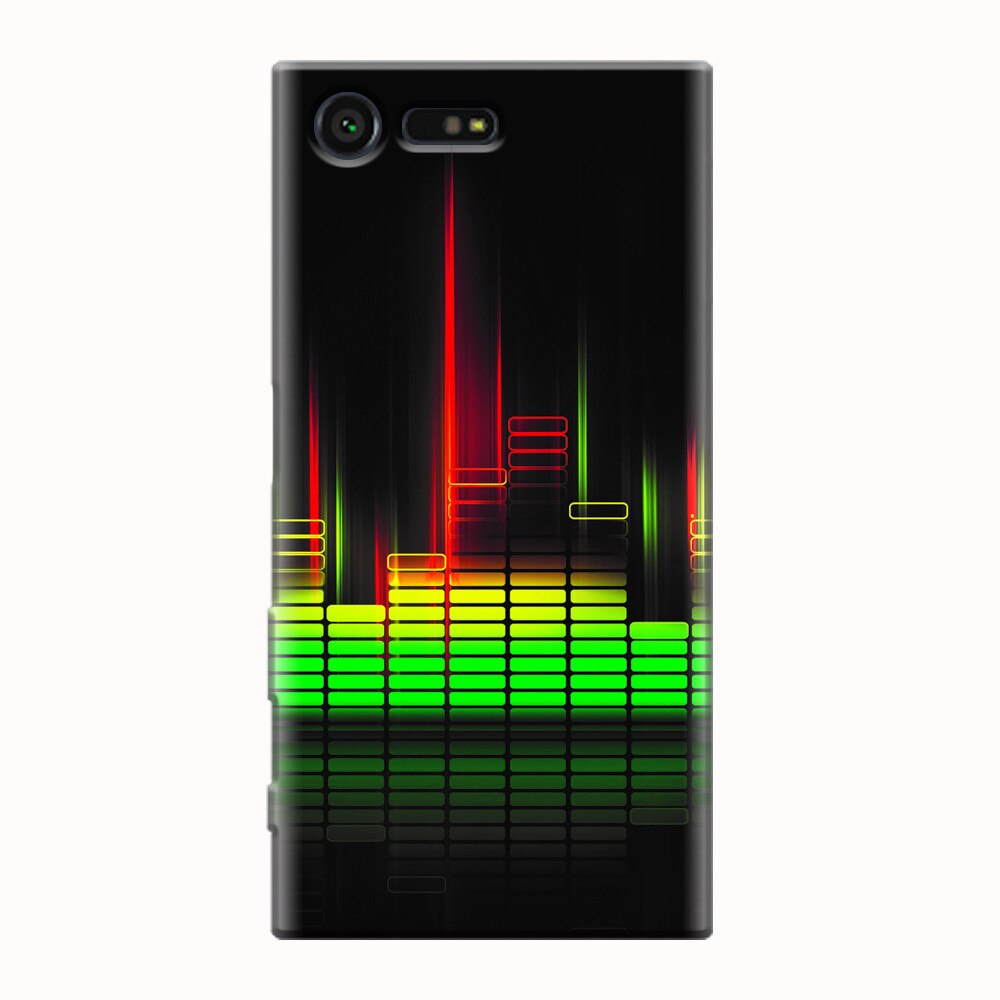 Husa silicon pentru Sony Xperia X Compact, Abstract Dj Sound System