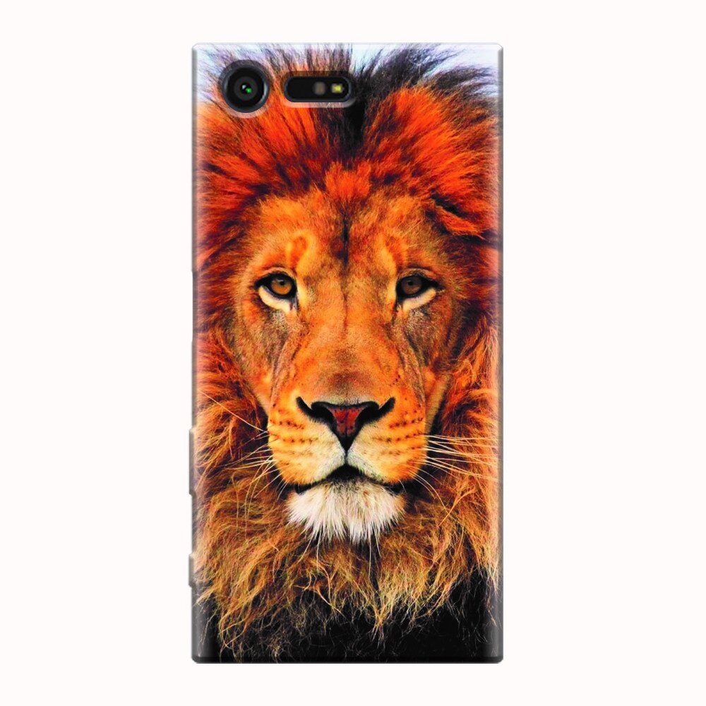 Husa silicon pentru Sony Xperia X Compact, Colorful Lion4