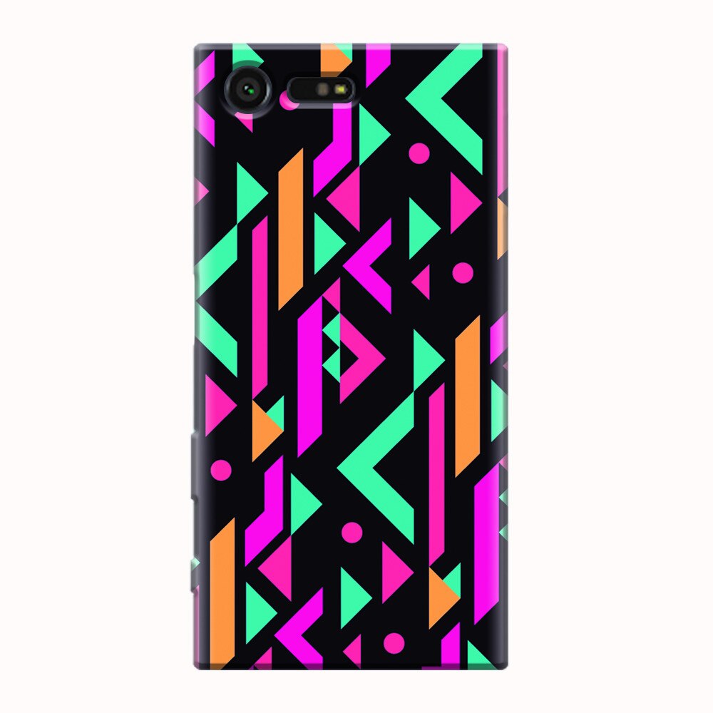 Husa silicon pentru Sony Xperia X Compact, Alien Geometrics