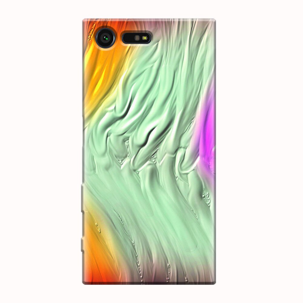 Husa silicon pentru Sony Xperia X Compact, Attractive Abstract Design