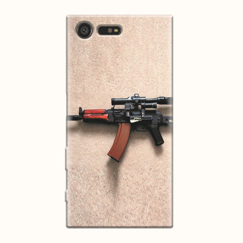 Husa silicon pentru Sony Xperia X Compact, AK Kalashnikov Gun Of Military