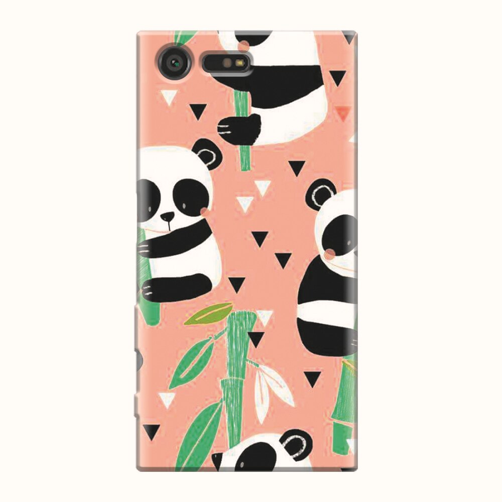 Husa silicon pentru Sony Xperia X Compact, Baby Panda 001