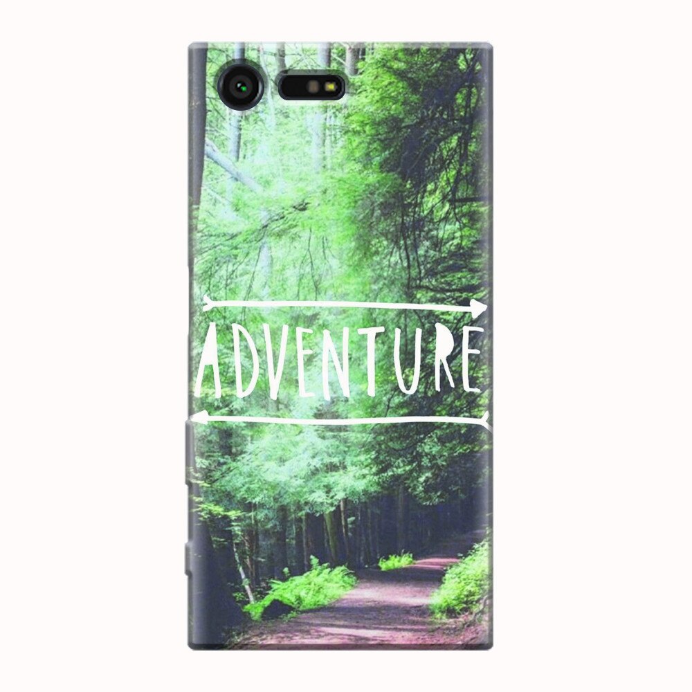 Husa silicon pentru Sony Xperia X Compact, Adventure Forest Path