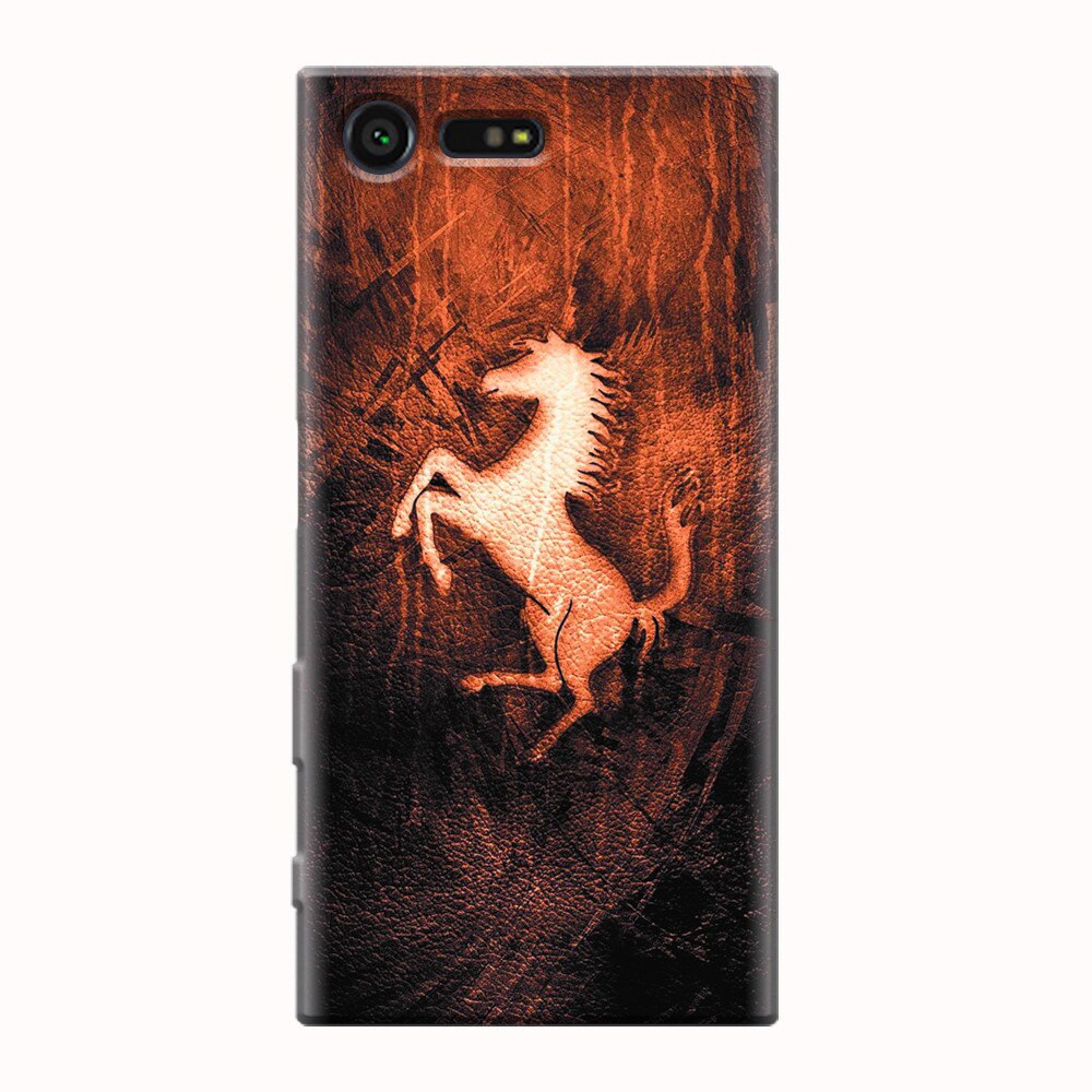 Husa silicon pentru Sony Xperia X Compact, Amazing Horse