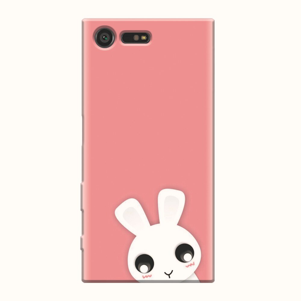 Husa silicon pentru Sony Xperia X Compact, Cute Girly 002