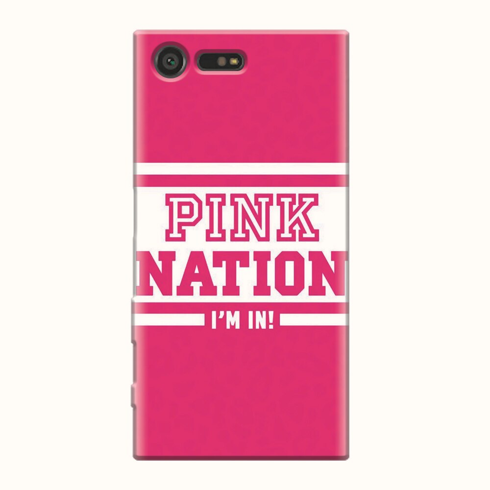Husa silicon pentru Sony Xperia X Compact, Pink Nation