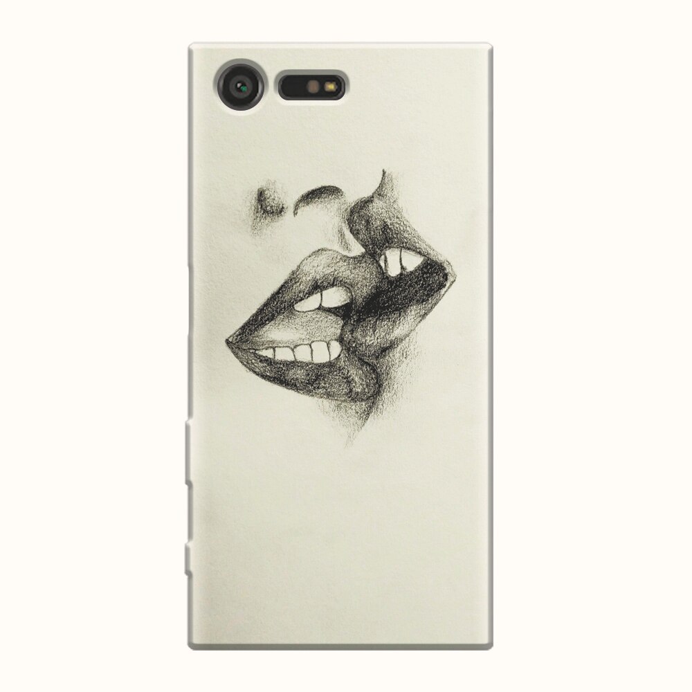 Husa silicon pentru Sony Xperia X Compact, Kiss