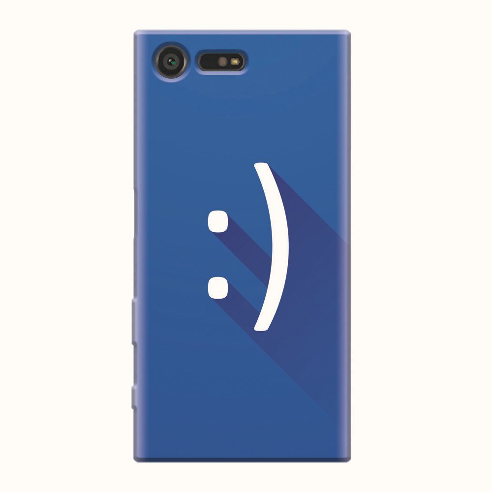 Husa silicon pentru Sony Xperia X Compact, Smile