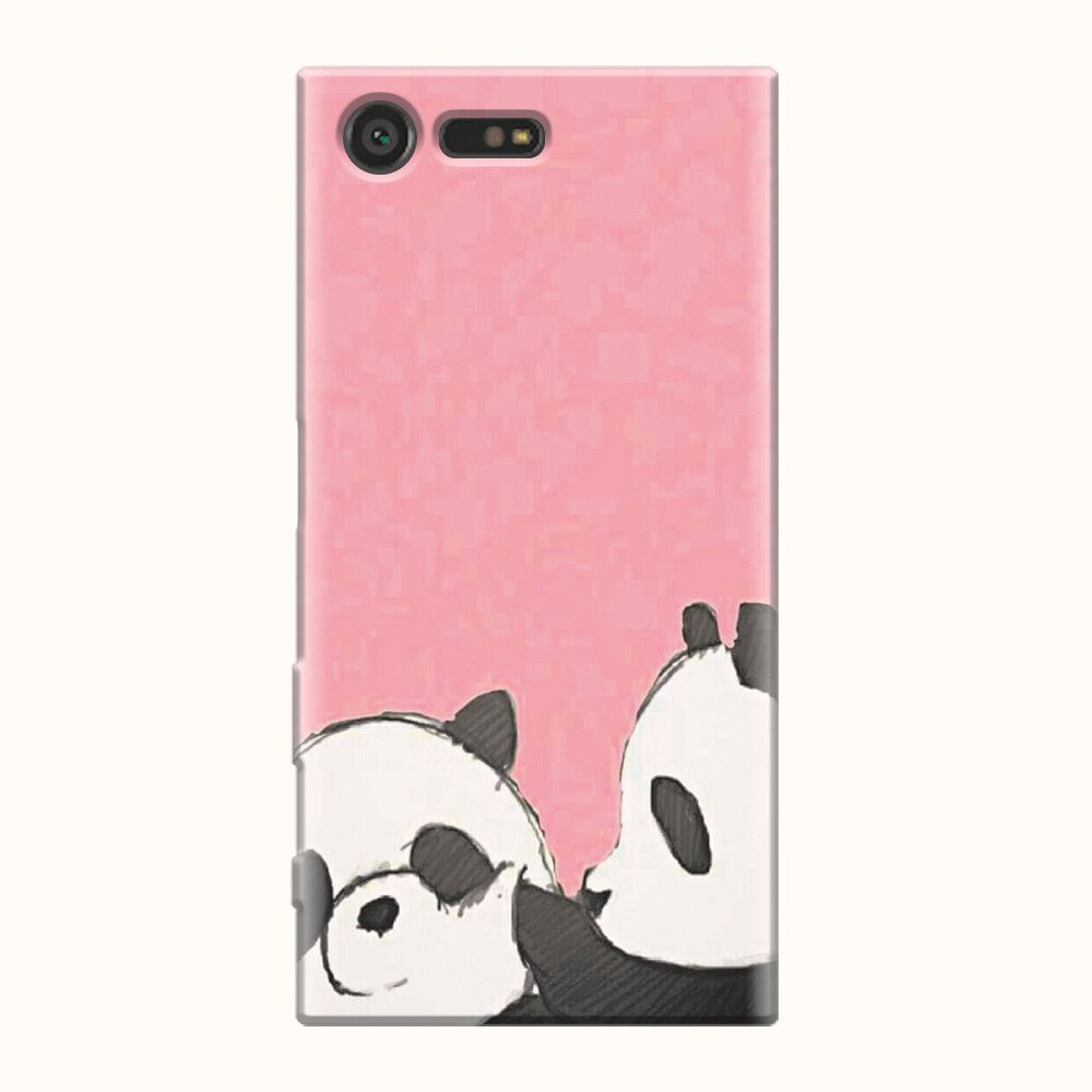 Husa silicon pentru Sony Xperia X Compact, Panda