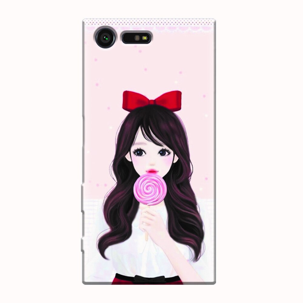 Husa silicon pentru Sony Xperia X Compact, Girly 001