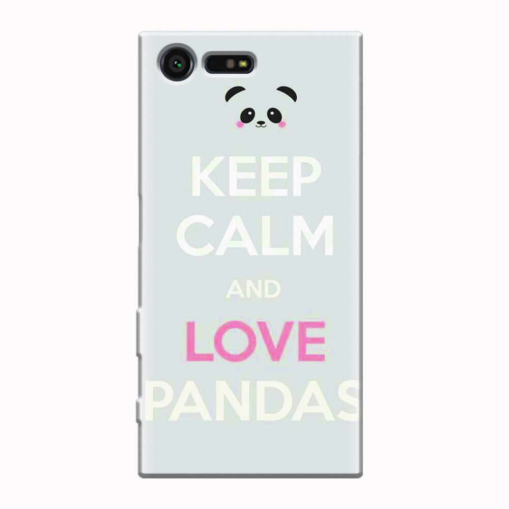 Husa silicon pentru Sony Xperia X Compact, Panda Phone