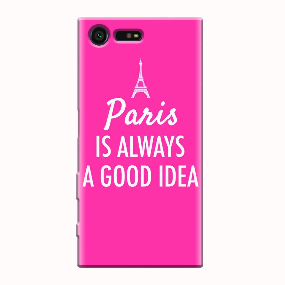 Husa silicon pentru Sony Xperia X Compact, Paris Is Always A Good Idea
