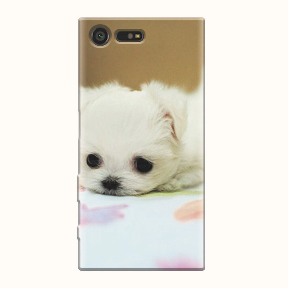 Husa silicon pentru Sony Xperia X Compact, Puppies 001