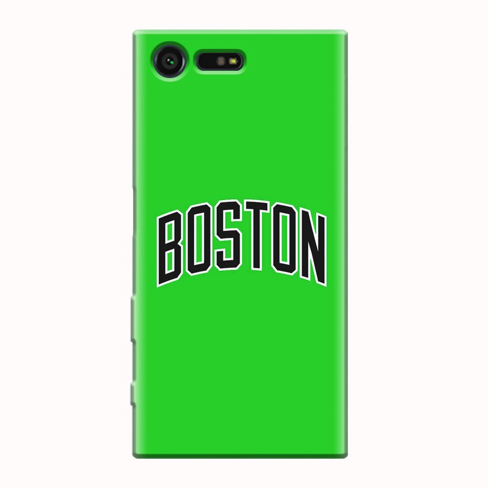 Husa silicon pentru Sony Xperia X Compact, NBA Boston Celtics