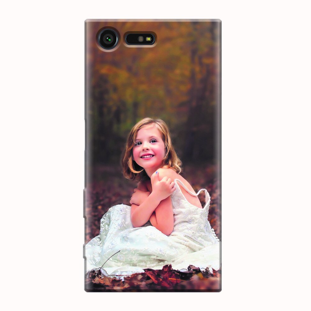 Husa silicon pentru Sony Xperia X Compact, Girl In Wedding Dress Atest Autumn