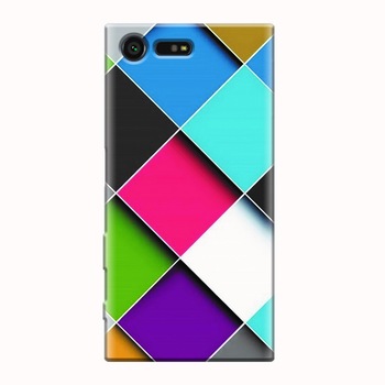 Husa silicon pentru Sony Xperia X Compact, Square Husa silicon pentru Sony Xperia X Compact, Square