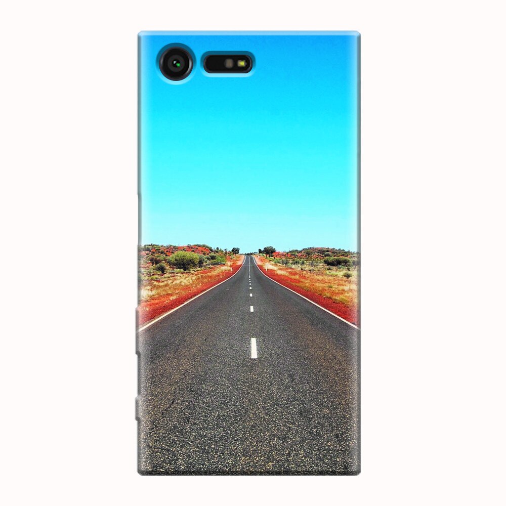 Husa silicon pentru Sony Xperia X Compact, Road To Future